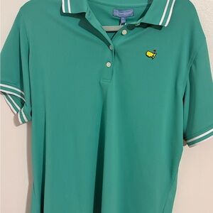 Magnolia Lane Masters Green Polo with Embroidered Masters Logo